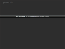 Tablet Screenshot of planet.biz